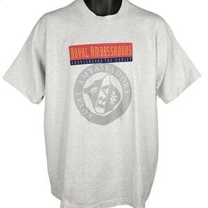 Royal Ambassadors For Christ T Shirt Vintage 90s Christian Religious Made In USA